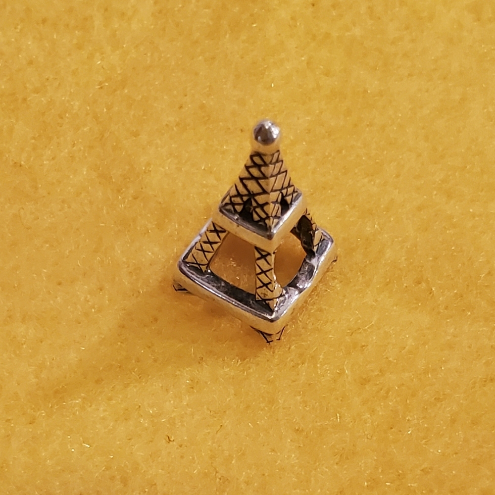 🇫🇷Soulfeel Eiffel Tower Charm 925 Sterling Silver fits Pandora Bracelets
